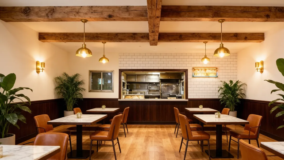 Ai Restaurant Design after AI design